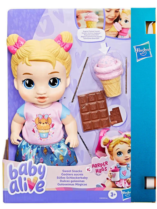Easter Candle with Toy Baby Alive Sweet Snacks Bldh Harper