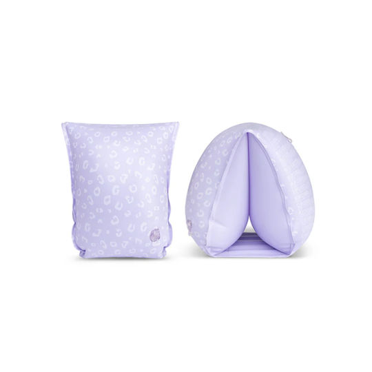 Swim Essentials Brațare De Înot Lila – Leopard 2-6 Ani
