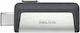 Sandisk 64GB USB 2.0 USB-Stick Schwarz