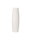 Floor Vase White Ceramic Diagonal Lines 13.5x46cm 1/9box