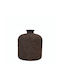 Vidrios San Miguel Decorative Vase Ceramic Daroca Brown Y18cm