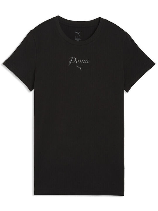 PUMA Дамска Тениска Блуза Script
