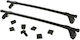 Hermes Hermes Metallic Car Roof Bars for Renault Modus 2004-2012 Set with Roof Rack Legs GS1110+S370 Renault Modus Hatchback 5D