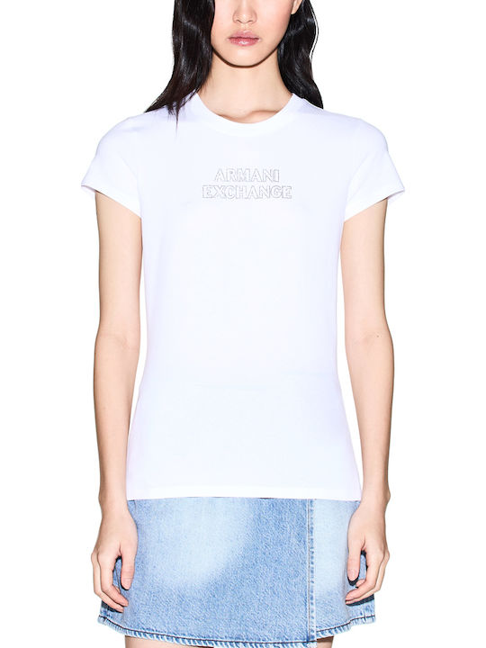 Armani Exchange T-Shirt Λευκο