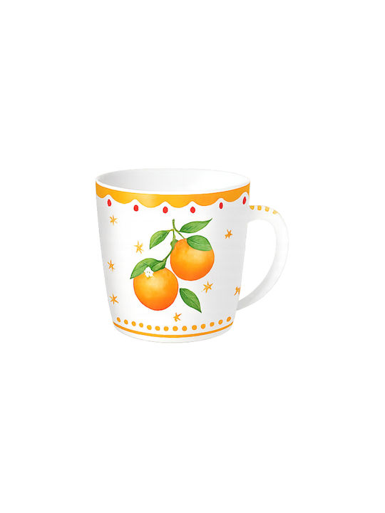 Porcelain Mug 4 Designs 350ml Fruit Mania Easy Life B
