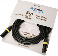 Audio Club XLR De Sex Masculin - XLR De Sex Feminin 5m CB-5 Audio Club XLR De Sex Masculin - XLR De Sex Feminin 5m CB-5