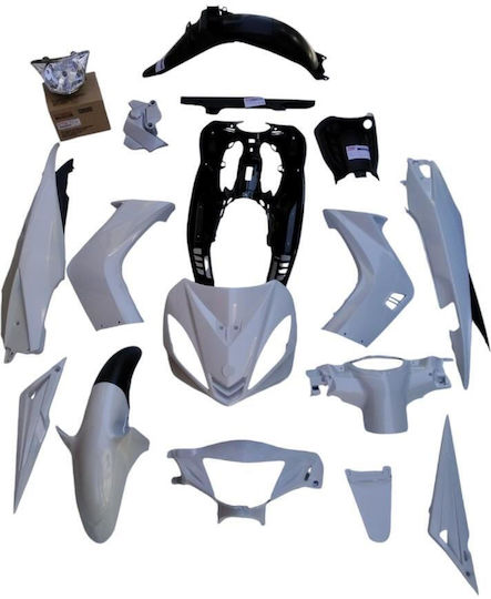 Suit Yamaha Crypton 135 Other White Off White Headlight Strong