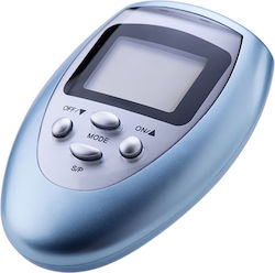 Avizar Pocket Mini Elektrische Massager 4 Elektroden 8 Modi Kompakt Blau Avizar Pocket Mini Elektrische Massager 4 Elektroden 8 Modi Kompakt Blau