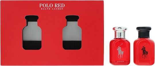 Ralph Lauren Set Polo Red Eau De Parfum Men 40 Ml + Polo Red Eau De Toilette Men 40 Ml