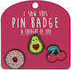 Gama Brands Set of Pins Donut Avocado & Cherry 3pcs 14444801