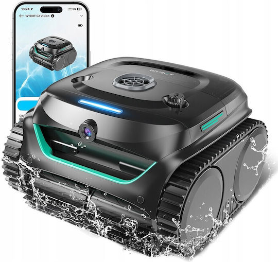 Wybot C2 Pro Vision Robot Pool Cleaner for 200m² with 3lt Filter