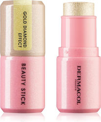 Dermacol Textmarker Stick 1 Roségold Glanzeffekt