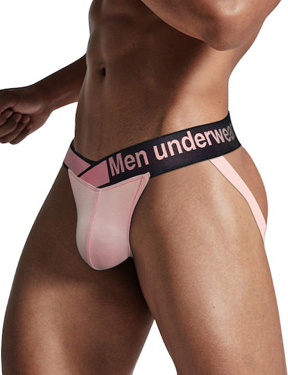 Kinksters Men's Underwear Jockstrap Pink