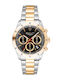 Gant Greenfield Men's Watch 41mm Chronograph Battery with Black Metal Bracelet