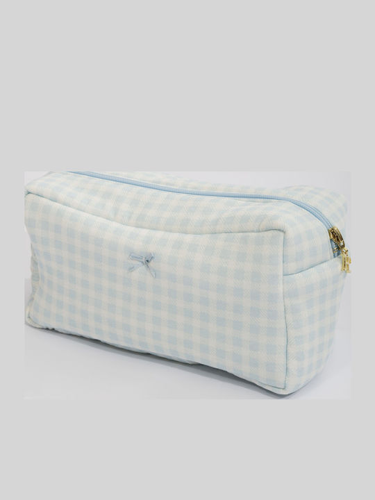 Harmony Neseser Pastel în Carouri Bumbac & Modal