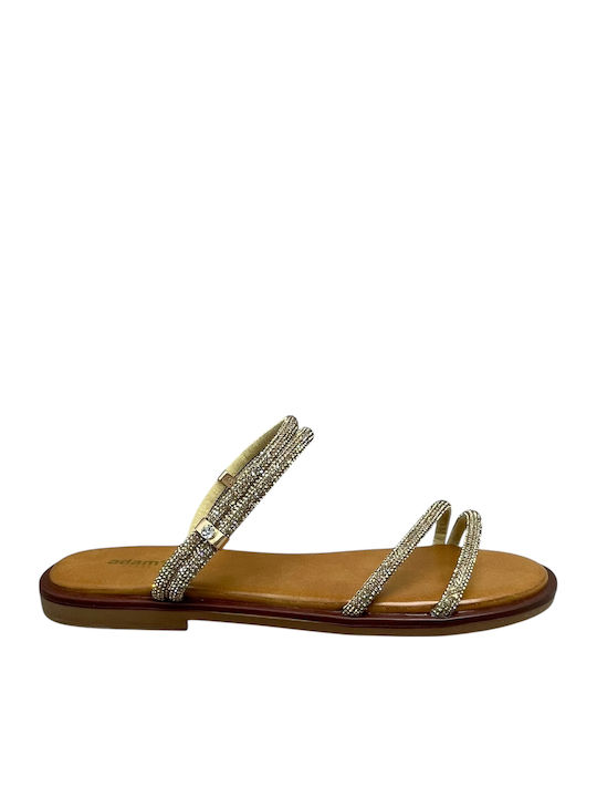 Adam's Shoes Γυναικεία Σανδάλια Καφέ