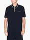 Polo Short Sleeve Blue Blouse
