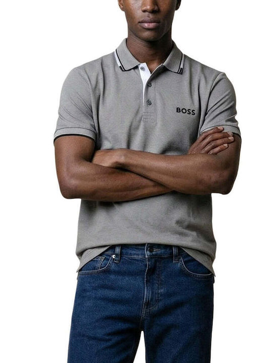 Boss Polo Bluza Gri