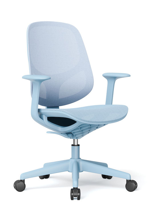 THESIS Bürostuhl mit Arme OXYGEN-Blau Hellblau