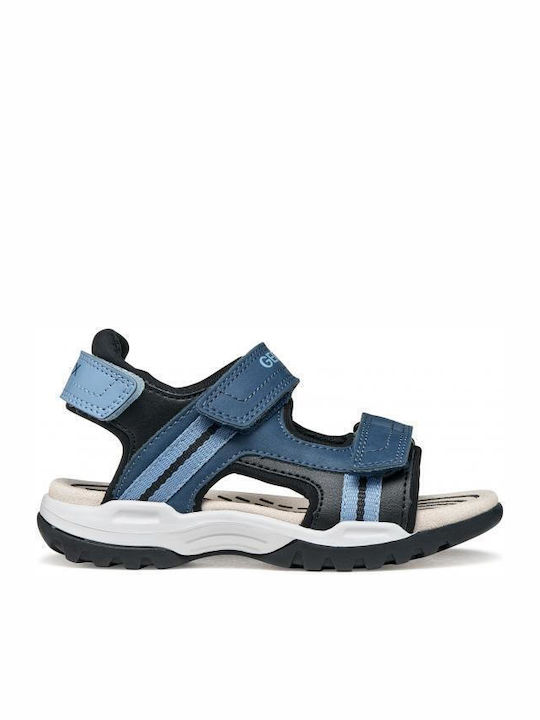 Geox Kids' Sandals Ghita Anatomic Blue