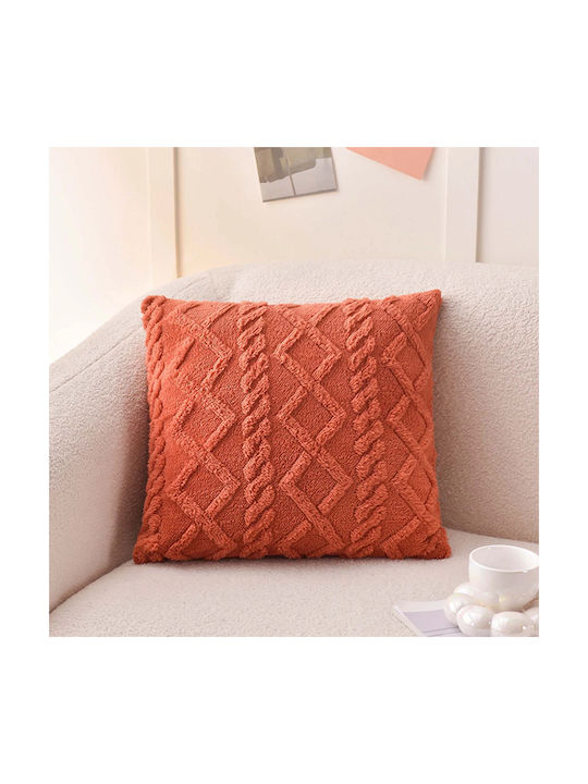 Dream House Μαξιλάρι Καναπέ Boho Red 42x42εκ.