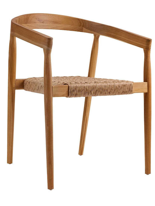Scaun De Exterior Din Lemn Amora Natural
