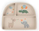 Done by Deer Children's Silicone Food Plate Beige
