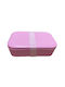 Excellent Houseware Plastik Mittagsbox Blau 19x12.5cm