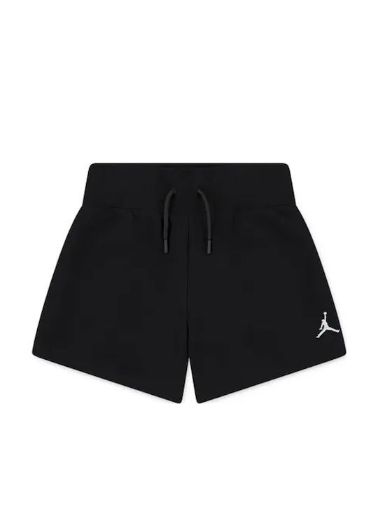 Спортен Детски Шорт/Бермуди Fleece Черен