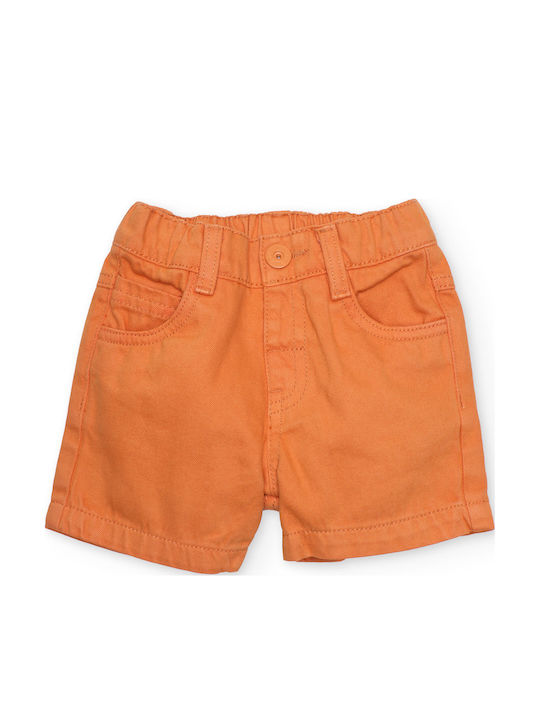 Kinder Shorts Bermudas Denim Orange