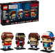 LEGO Brick Headz Stranger Things Mike Dustin Lucas și Will Figuri pentru 10+ Ani