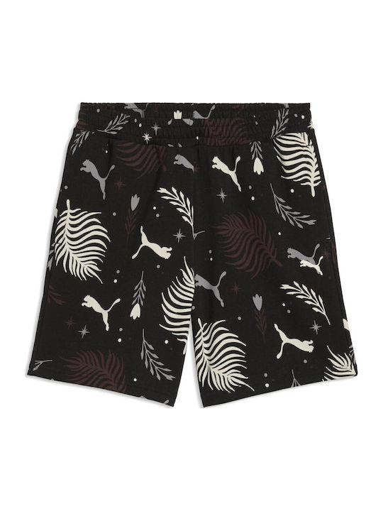 PUMA Ανδρική Βερμούδα Relaxed Fit Μαύρη