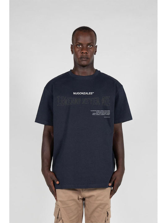 Legends Never Die X Heavy Oversized Tee 2.0 Navy