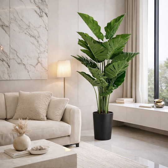 Plantă Artificială Monstera În Ghiveci 150cm 80704 Plantă Artificială Monstera În Ghiveci 150cm 80704