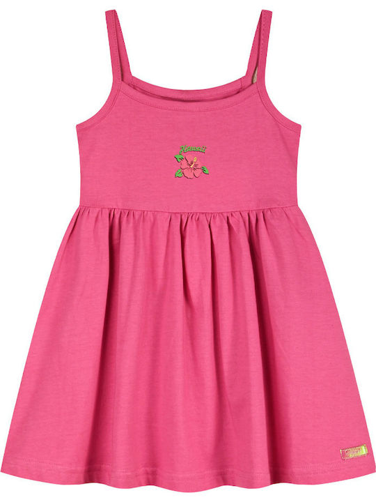 Girls Dress Sleeveless Pink
