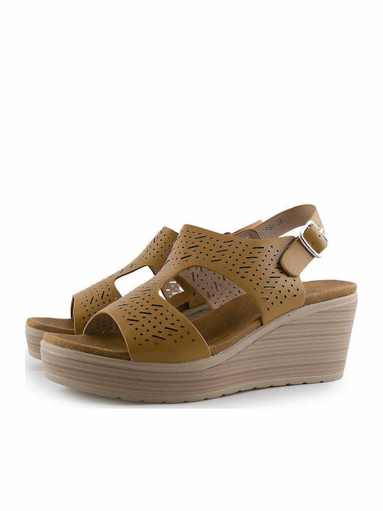 1931 Summer Women's Platforms Brown
