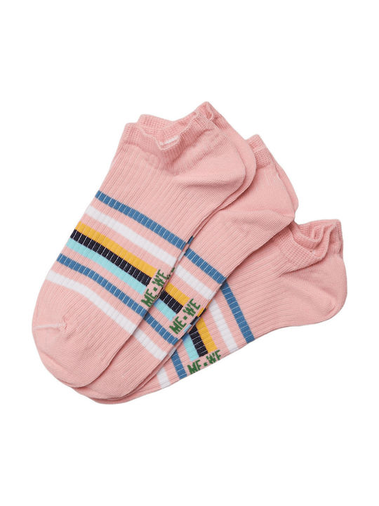 ME-WE Women's Socks Pink 3Pack