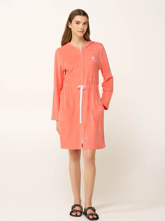 Vamp Φόρεμα Παραλίας Peach Amber