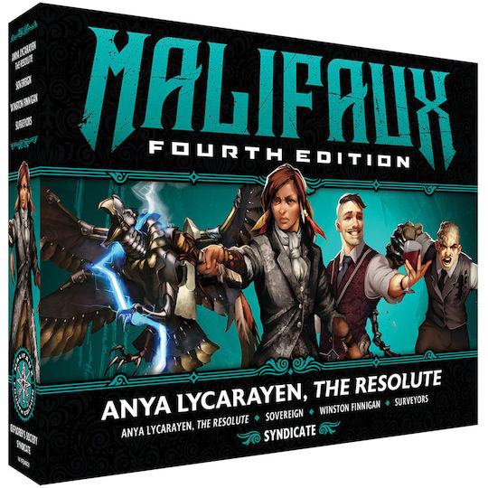 Malifaux 4e Explorers Anya Lycarayen Resolute
