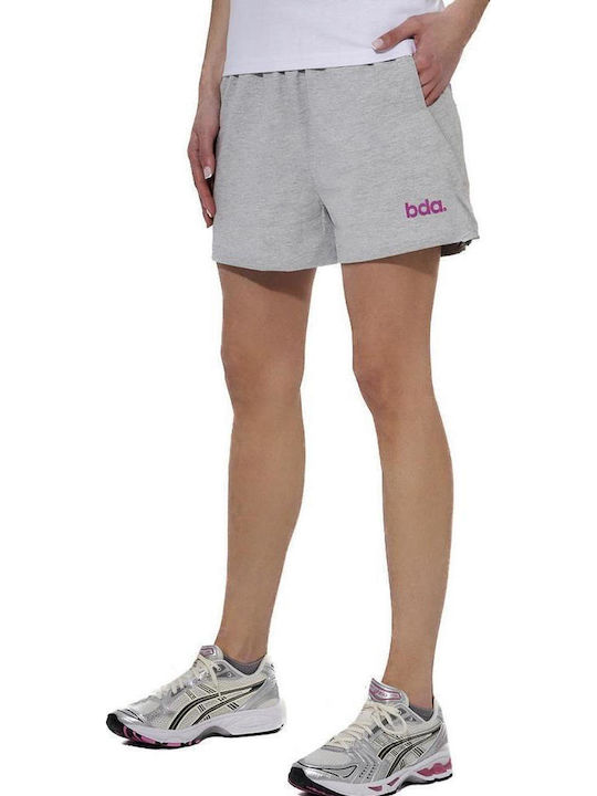 Body Action Γυναικείο Σορτς Light Grey Melange