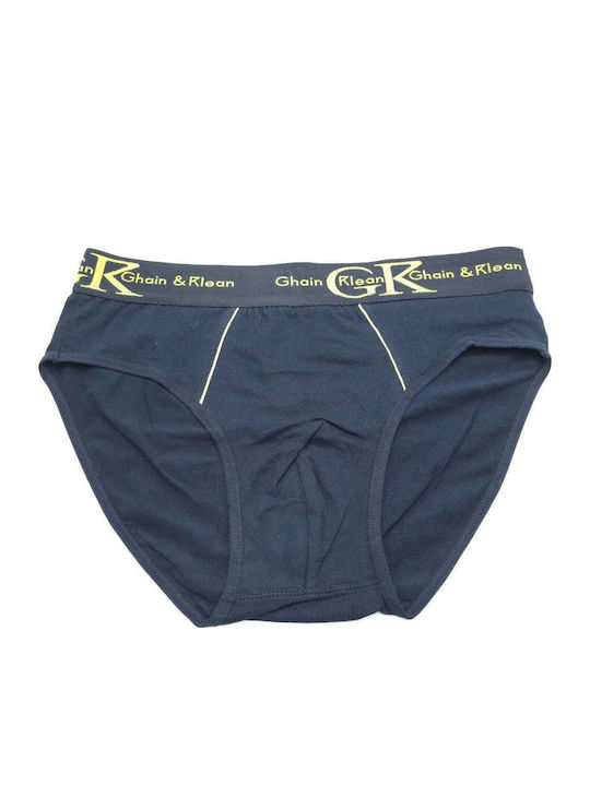 Topaki Herren Slip Blau Maren