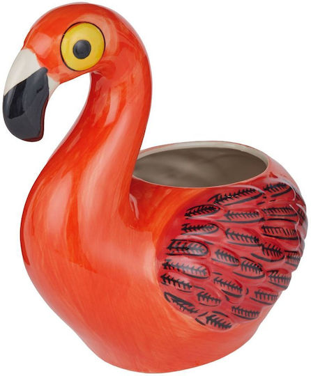 Butlers Flamingo Κασπώ Κεραμικό Πορτοκαλί 16εκ.
