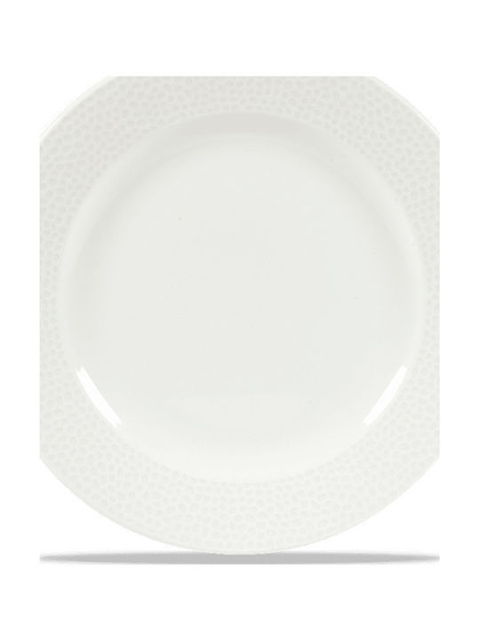 Churchill 1795 Shallow Serving Plate from White Porcelain 26.1cm 12 Pieces