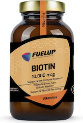 Fuel Up Biotin Βιταμίνη 120 φυτικές κάψουλες 1τμχ 1τμχ