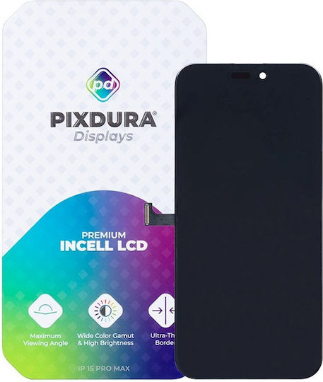 Pixdura Apple iPhone 15 Pro Max Display Digitizer In-cell Premium Ic Abnehmbar 120hz