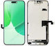 Zy Ersatzbildschirm für Mobiltelefone LCD mit Touch-Mechanismus iPhone 16 Pro Max FHD 1080p Schwarz
