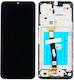 Οθονη Samsung A22 5g A226 Τζαμι Μαυρο Κ Frame Oem
