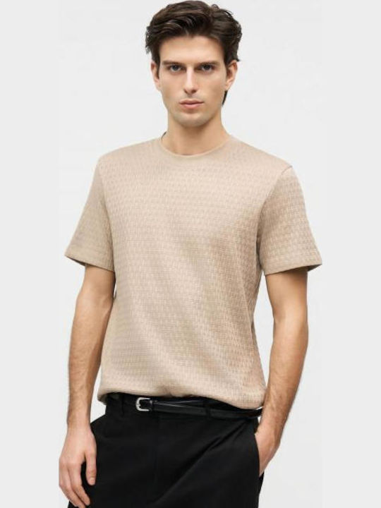 T-shirt Open Brown