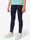 Kids Sports Long Leggings Medium Purple