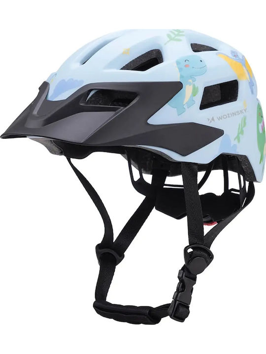 Wozinsky Kinderfahrrad- / Rollerhelm für Berg Blau